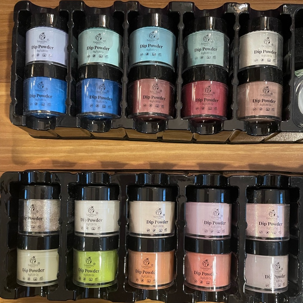 Dip Powder Gel Nails Set - Picture 2 of 3